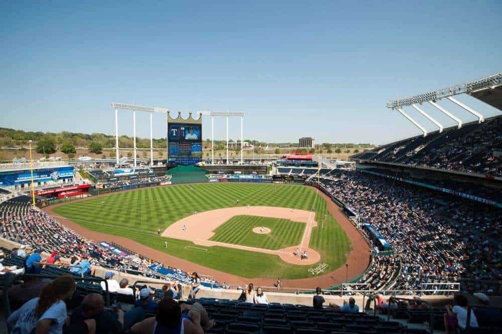 The Five Coolest Ballparks in the American League Kauffman Stadium