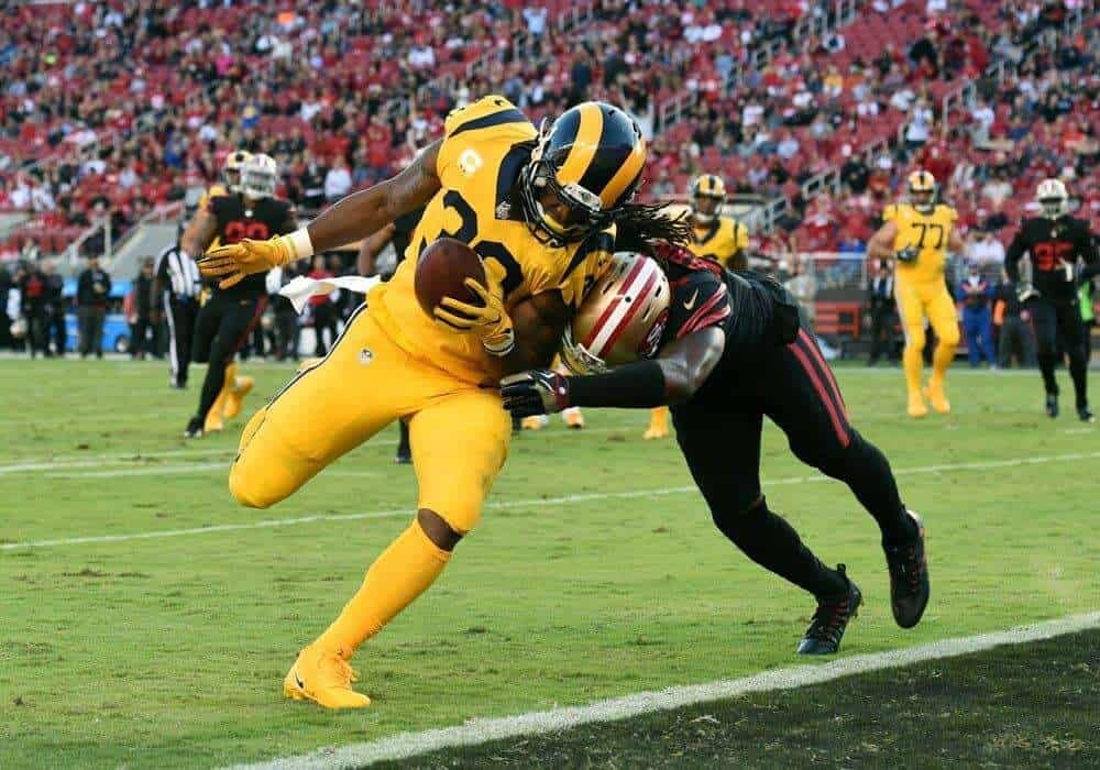 2019 RB Rankings for Standard Fantasy Football Leagues Todd Gurley 2019 Running Back Rankings