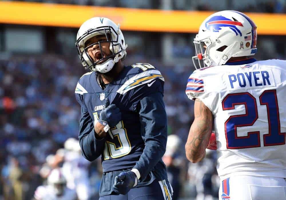 Week 4 Wide Receiver Sleepers and Streamers Keenan Allen wide receiver sleepers and streamers