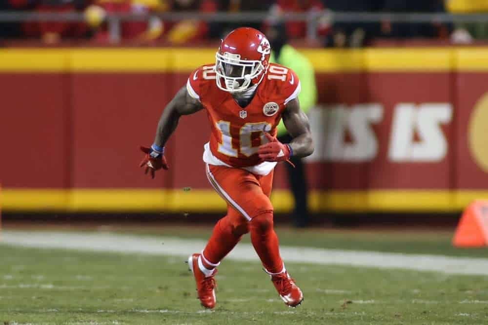 Fantasy Football: Week 9 Wide Receiver Matchup Report Tyreek Hill