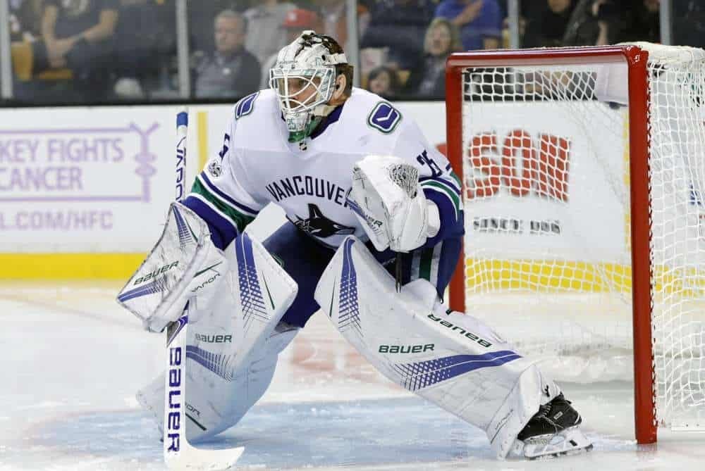 Fantasy Hockey Streaming Selections (November 6th – November 12th) Jacob Markstrom