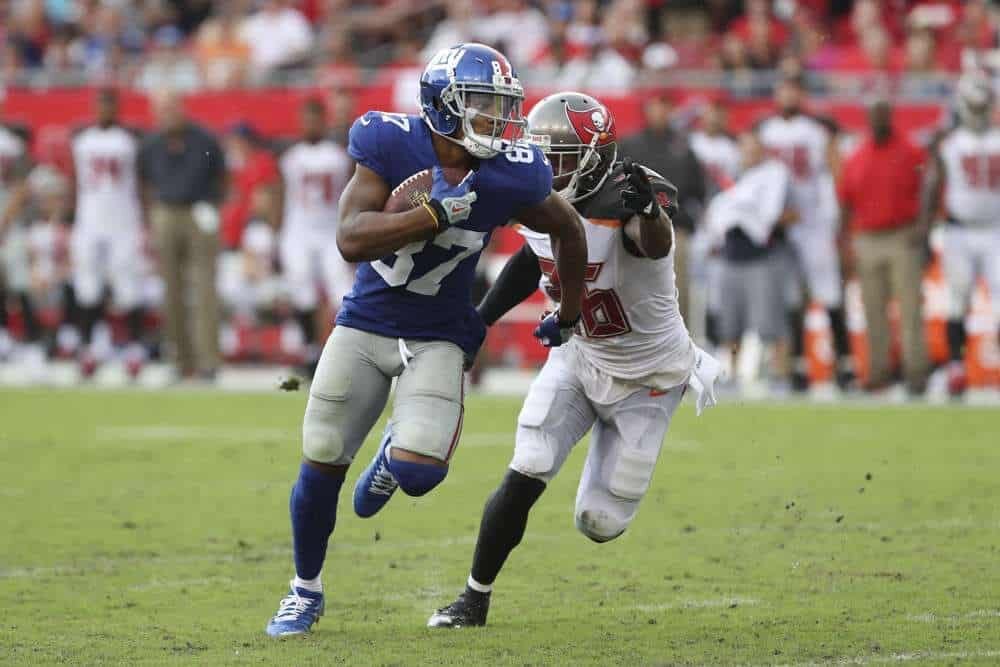 2020 Fantasy Football Week 8 Waiver Wire Sterling Shepard week 8 waiver wire