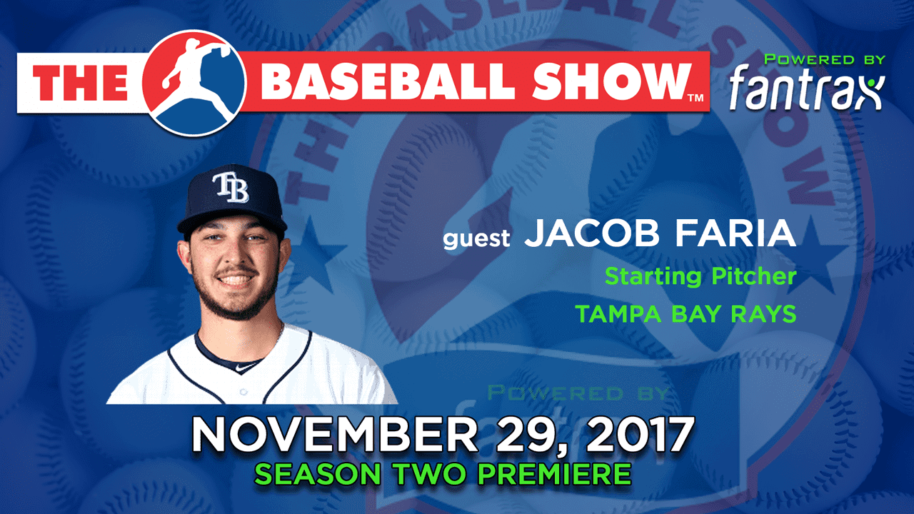 The Baseball Show S2.E1 guest Jacob Faria Jacob Faria