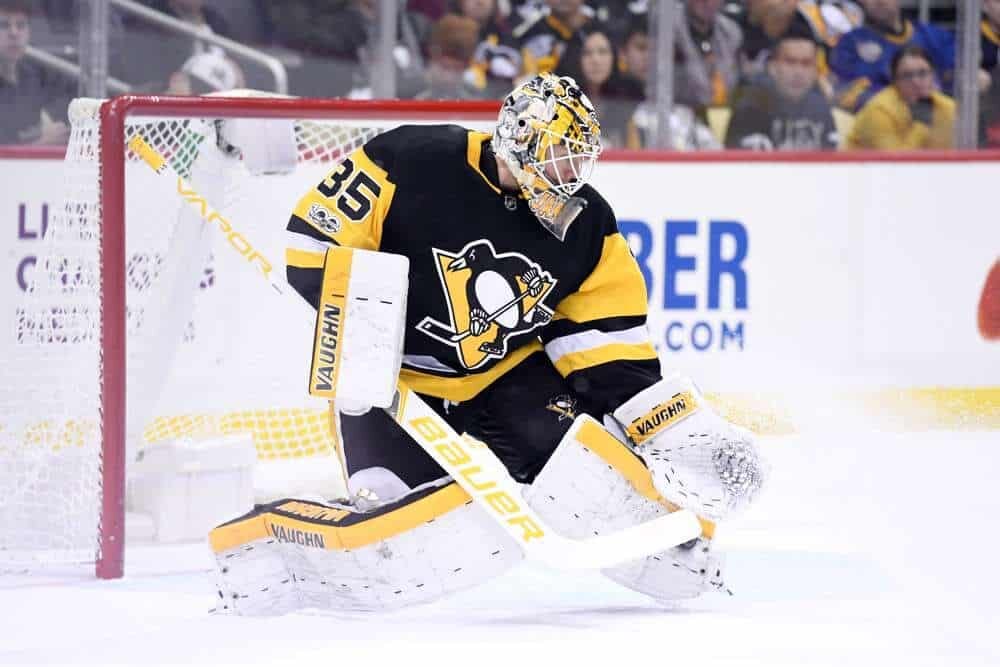 Fantasy Hockey Streaming Selections (December 4 to December 10) Tristan Jarry