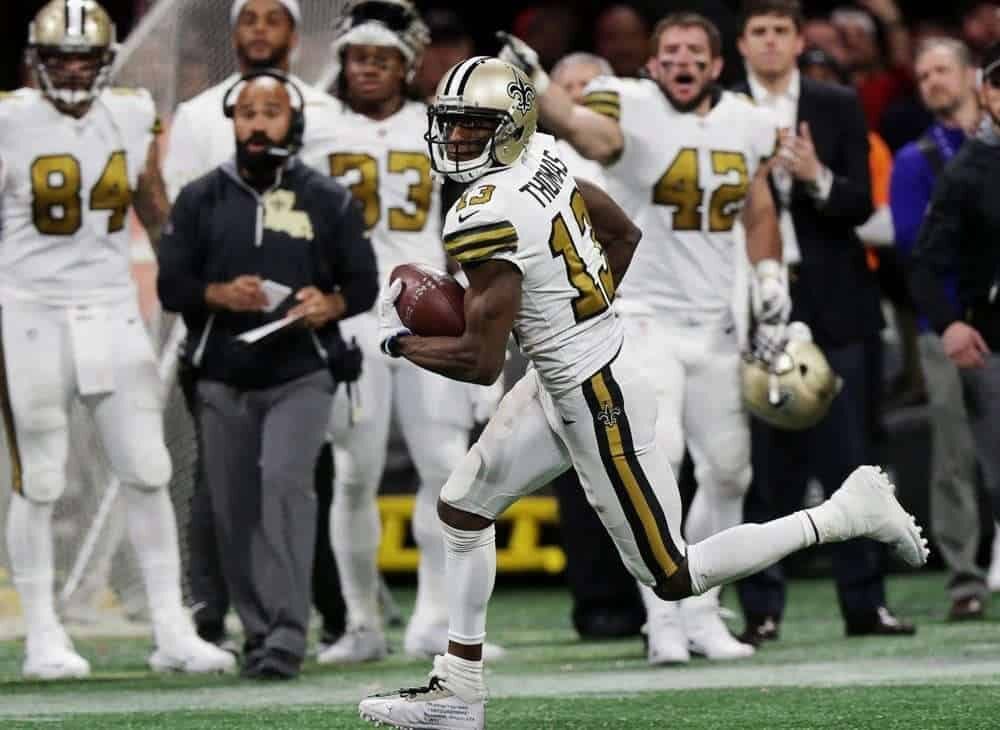 Fantasy Football: Wild Card Weekend Rankings Michael Thomas
