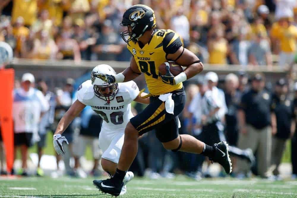 Fantasy College Football: Top 10 Returning Tight Ends Albert Okwuegbunam