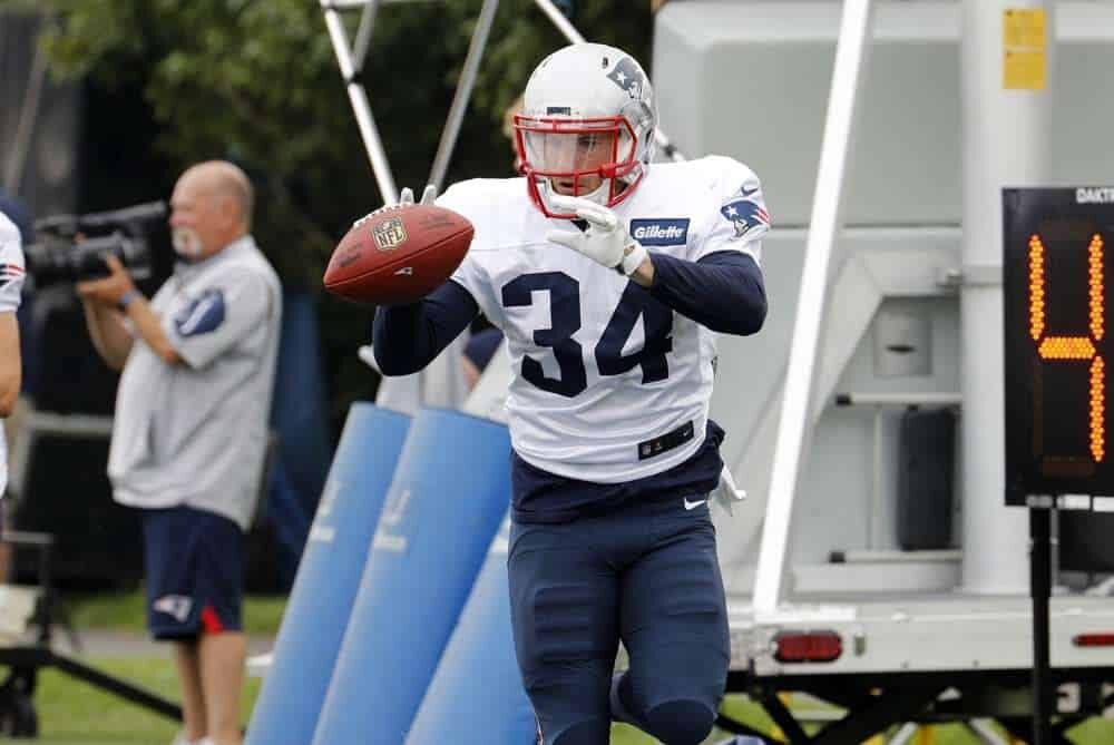 Rex Burkhead could be one of the top Best Ball running backs of 2018