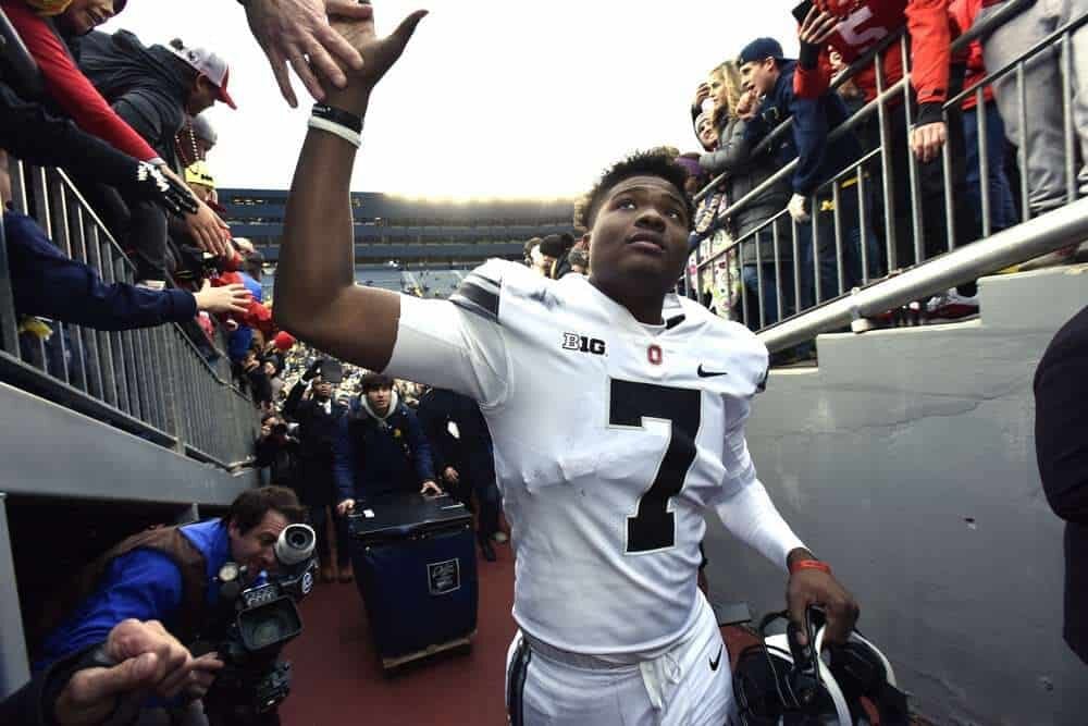 College Fantasy Football Breakouts for 2018 Dwayne Haskins 2019 NFL Draft