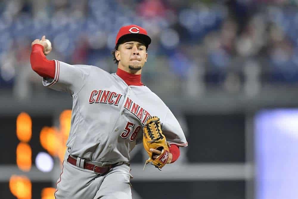 MLB DFS Quick Hits to Target on 8/25/20 MLB DFS Luis Castillo of the Reds