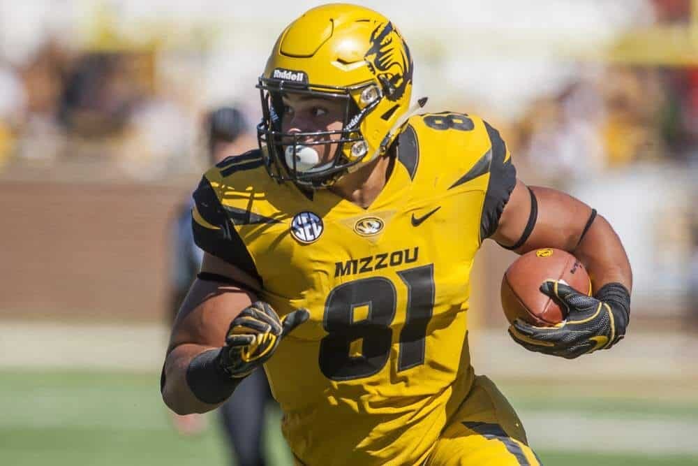CFF: 2019’s Top Returning Tight Ends CFF Albert Okwuegbunam