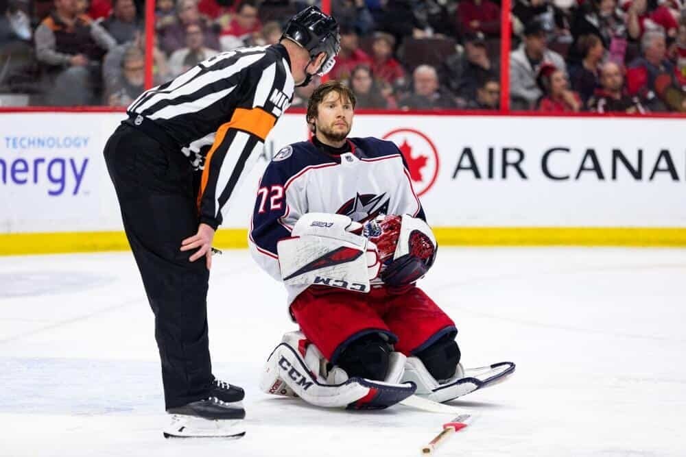 Fantasy Hockey Cold List – Week 16 Sergei Bobrovsky Fantasy Hockey Cold List