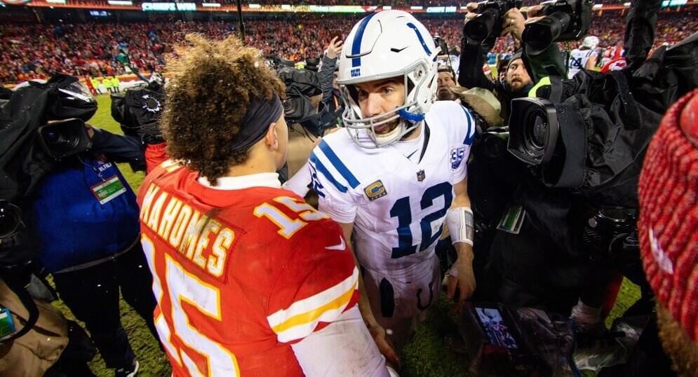 Andrew Luck over Patrick Mahomes