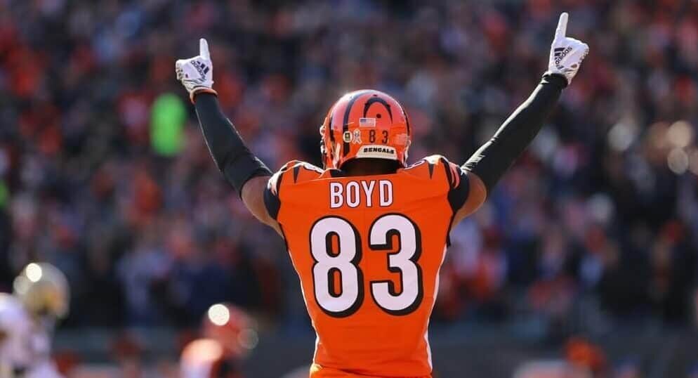 Week 16 Waiver Wire for Fantasy Football Tyler Boyd Week 16 fantasy football waiver wire