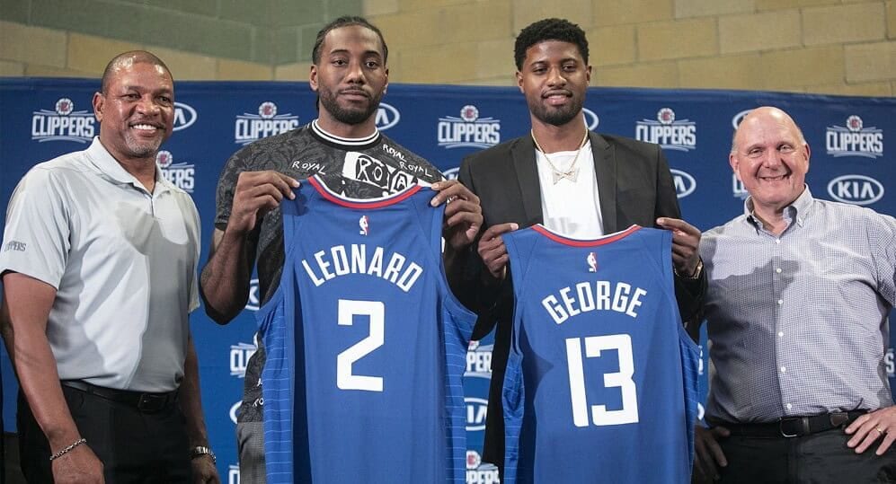 NBA Fantasy Basketball: Five Players to Buy-Low Fantasy Basketball Rankings Kawhi Leonard Paul George