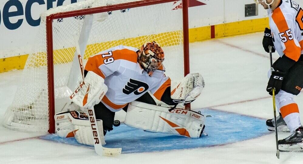 Who to Buy and Sell at the Halfway Point Fantasy Hockey Buy and Sell Carter Hart