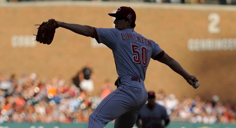 Holds Leagues Help Michael Lorenzen