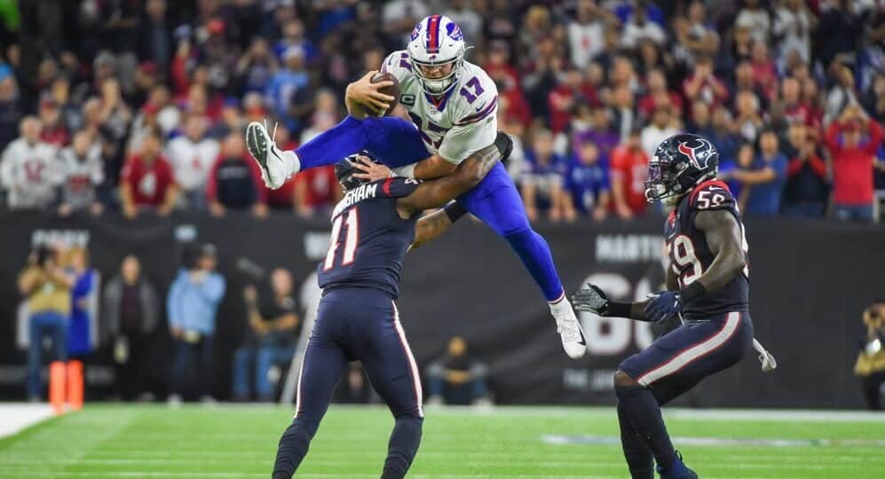 2022 Fantasy Football: Quarterback Rankings Josh Allen Monday Night Football Showdown Picks NFL DFS