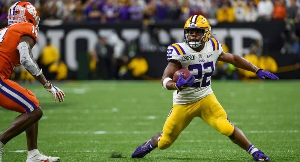 Rookie Running Back Clyde Edwards-Helaire