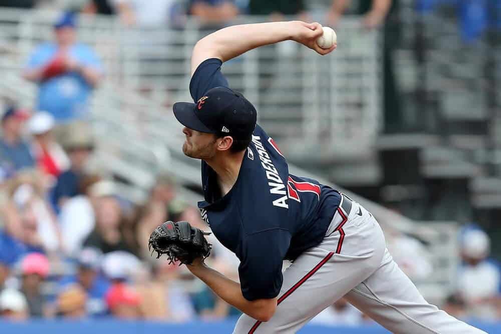 Atlanta Braves 2020 Top-25 Prospects Deep League Fantasy Baseball Waiver Wire Ian Anderson