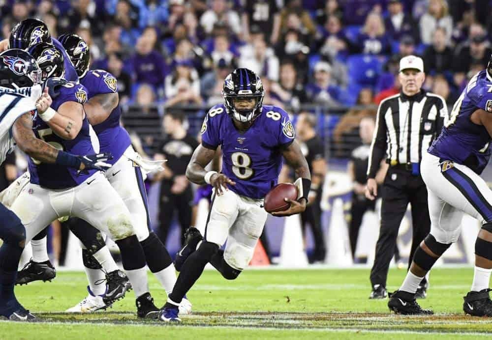 Lamar Jackson Fantasy Football rushing QB