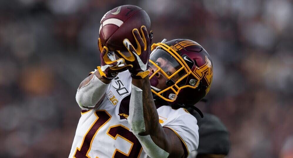 2020 CFF Wide Receiver Rankings and Profiles Rashod Bateman College Fantasy Football Wide Receiver Rankings