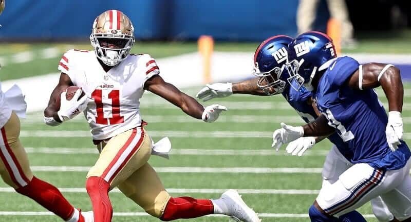 Brandon Aiyuk Fantasy Football Wide Receivers to Avoid