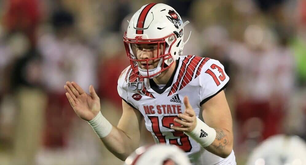Week 6 College Fantasy Football Sleepers Devin Leary College Fantasy Football Sleepers