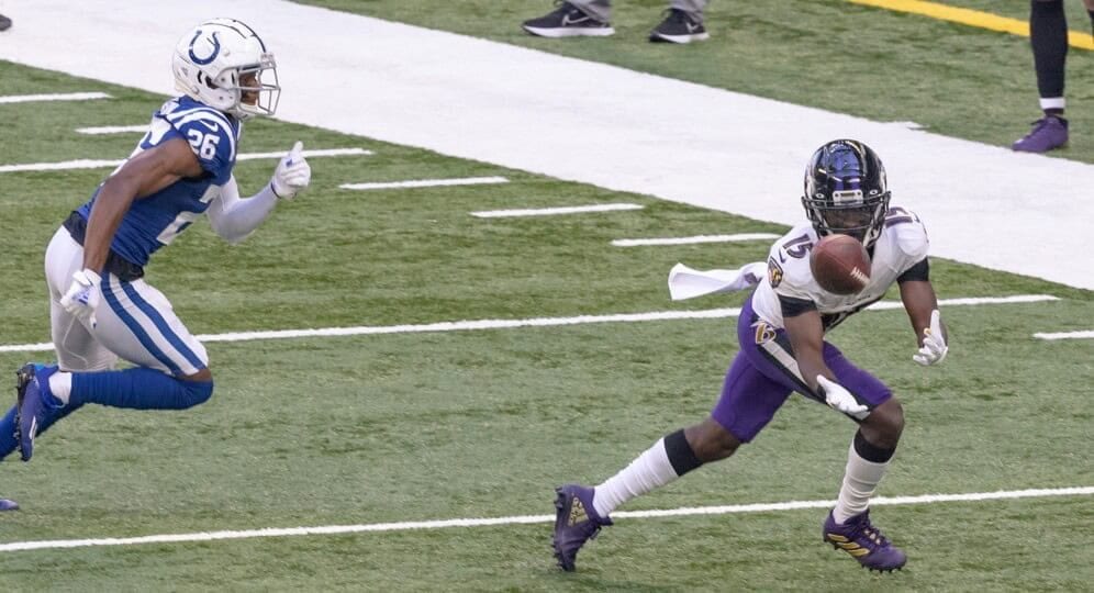 Week 10 DFS Picks for DraftKings and FanDuel Marquise Brown Week 10 DFS Picks