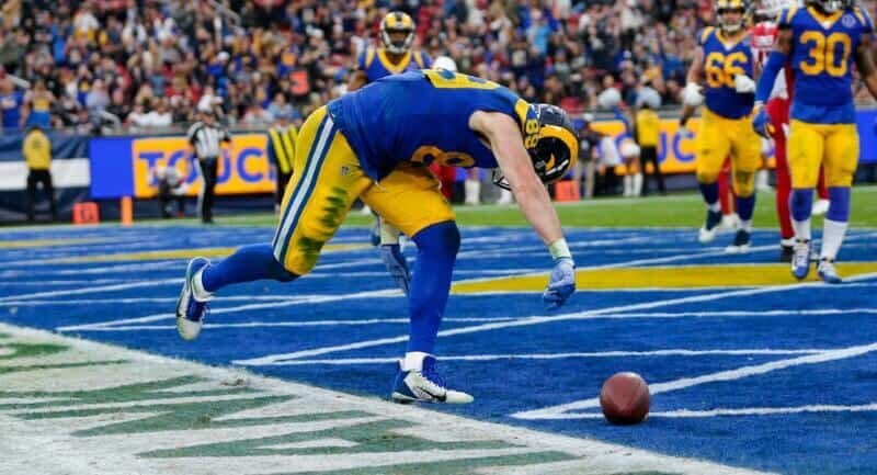TYLER HIGBEE tight end sleepers
