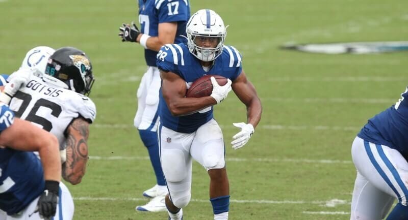 Jonathan Taylor Week 16 DraftKings Monday Night Shwodown