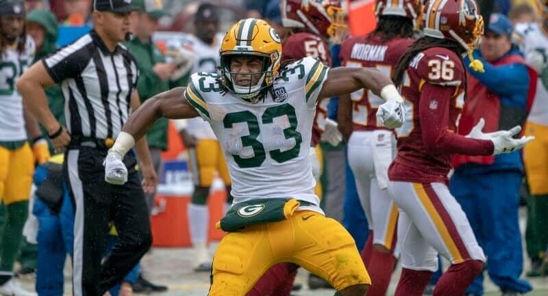2021 Fantasy Football Week 15 PPR Rankings Aaron Jones Week 18 NFL DFS