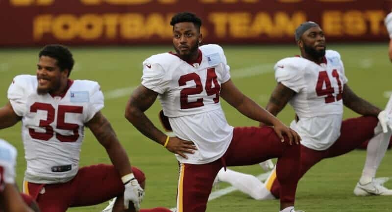 NFC East Bold Predictions for 2023 Fantasy Football Jaret Patterson Antonio Gibson and J.D. McKissic Week 8 Players to Drop