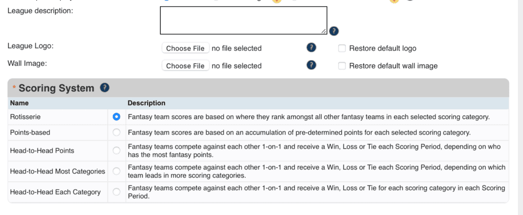general settings rest
