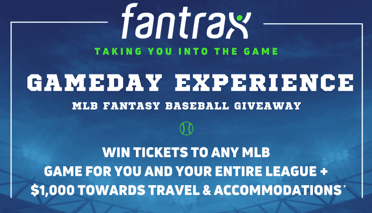 2022 Fantrax Gameday Experience: MLB Fantasy Baseball Giveaway 2022 FANTRAX Gameday Experience Featured