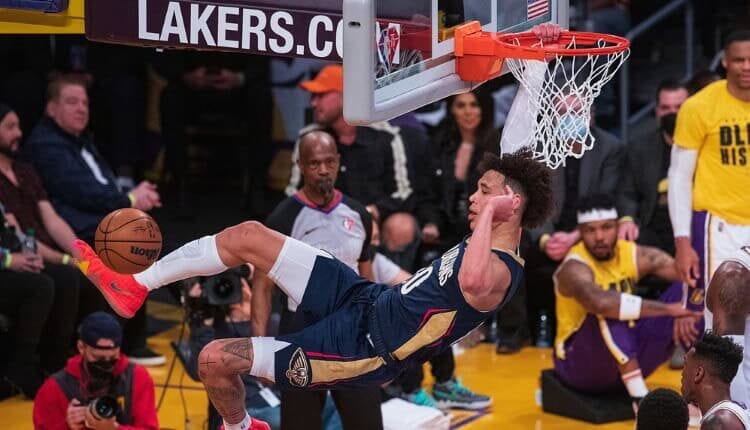 Jaxson Hayes NBA Fantasy Basketball Weekend Streamers (1) Jaxson Hayes NBA Fantasy Basketball waiver wire