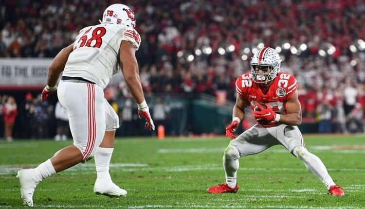 2022 CFF Running Back Rankings, Profiles and Projections TreVeyon Henderson College Fantasy Football
