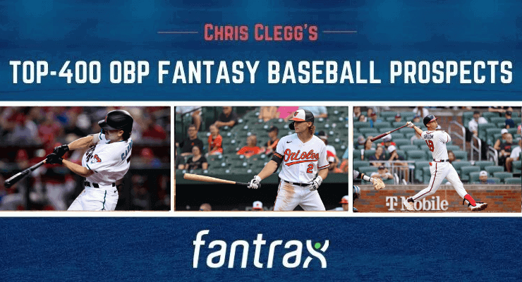Top-400 OBP Prospect Rankings For Fantasy Baseball: September 2022 Fantasy Baseball OBP Prospects