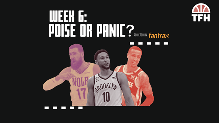 Fantasy Basketball: Week 6 Poise or Panic Fantasy Basketball Poise or Panic