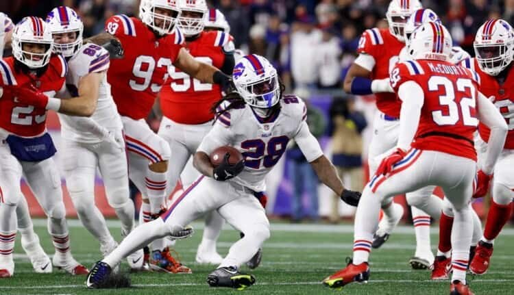 NFL DFS Late Slate Picks Week 14 James Cook 2024 NFL Week 14 NFL DFS Picks Late Slate