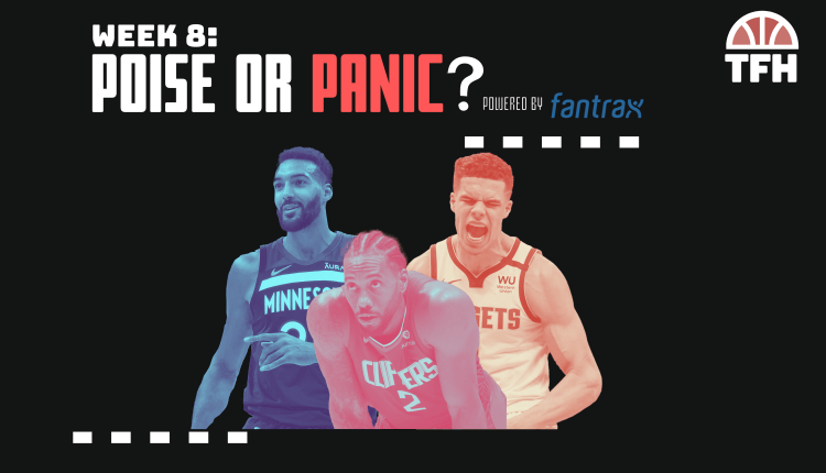 Fantasy Basketball Week 8: Poise or Panic? Week 8 Poise Or Panic