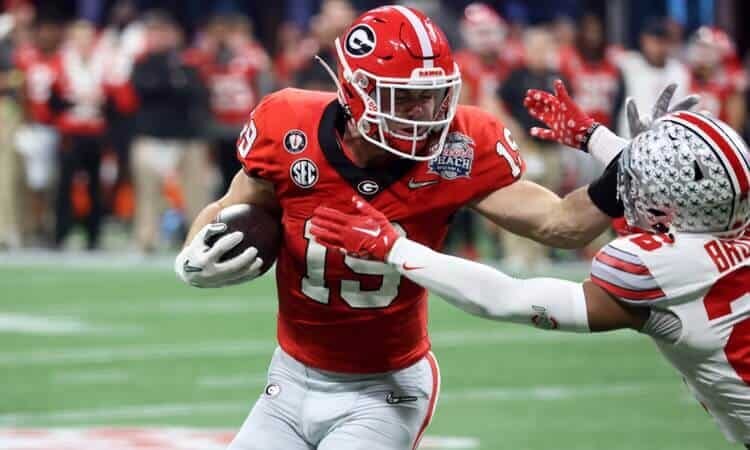 2023 CFF Tight End Rankings, Profiles and Projections Brock Bowers CFF Tight End Rankings