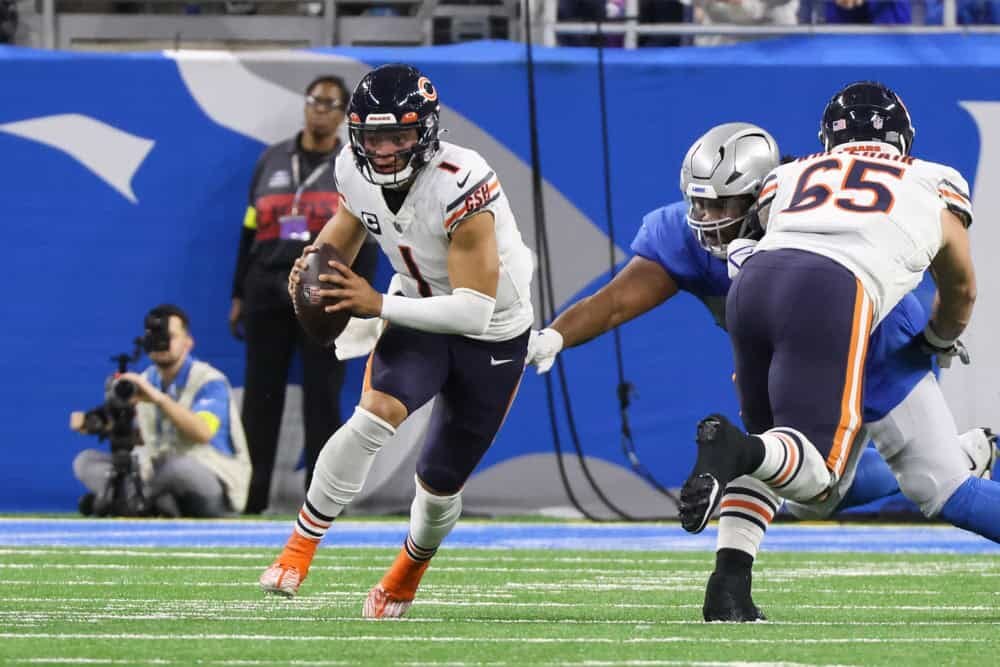 rushing qbs Justin Fields