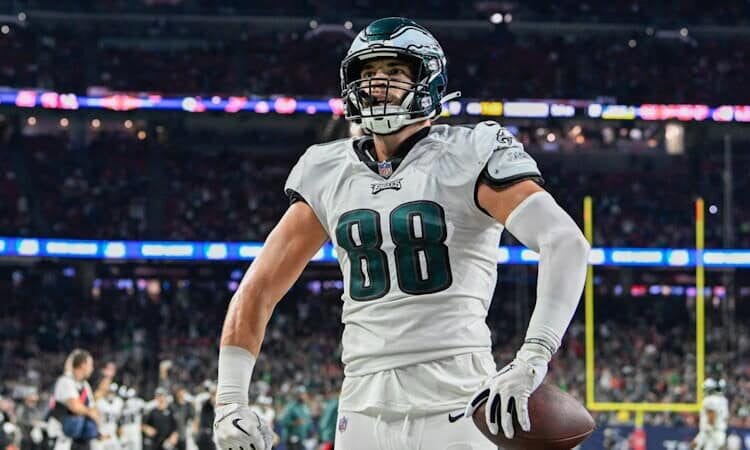 Week 12 Tight End Rankings for Fantasy Football (Sunday Update!) Dallas Goedert Week 12 Tight End Rankings