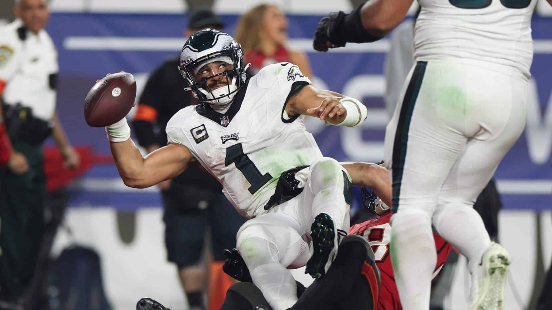 Thursday Night Football DFS Picks – Cowboys at Eagles Jalen Hurts Week 1 Thursday Night Football DFS Picks