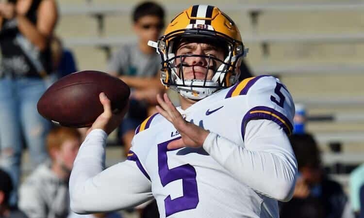 Garett Nussmeier Bet LSU Under Win Total College Football