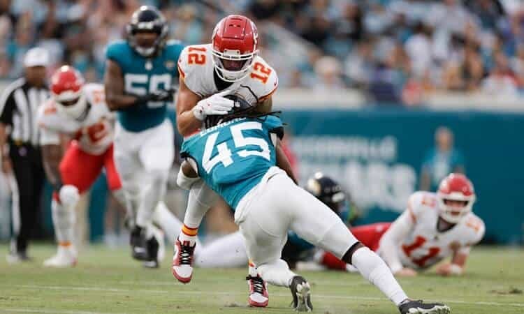 Jared Wiley late-round tight ends for 2024 fantasy football