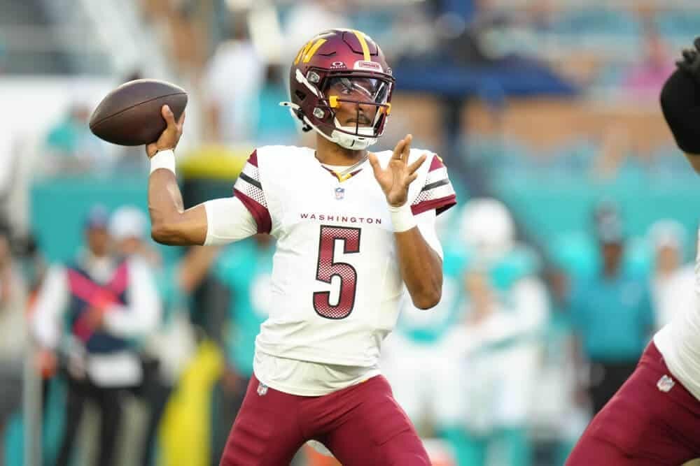 NFL DraftKings Plays: Week 1 Jayden Daniels 2025 DFS DraftKIngs Plays