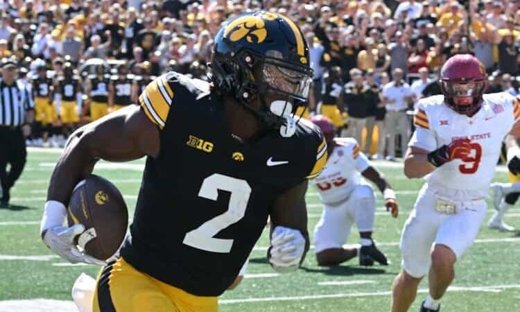 CFF: Biggest Surprise Performances in Collge Football from Week 2 Kaleb Johnson CFF College Fantasy Football Surprises