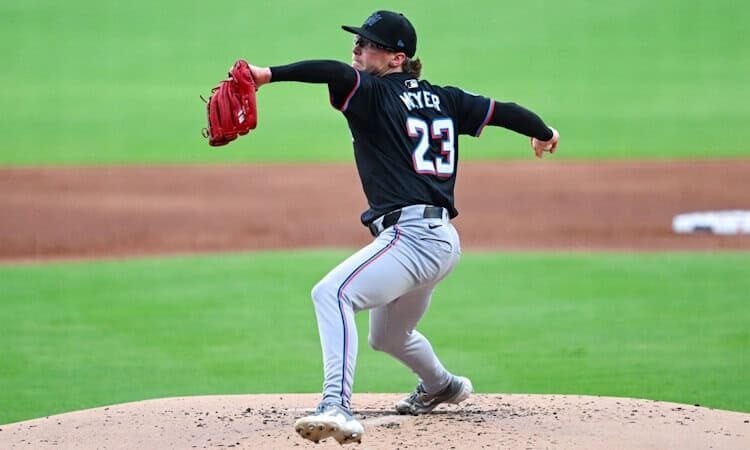 Max Meyer Deep League Late Round Pitching Targts 2025 Fantasy Baseball