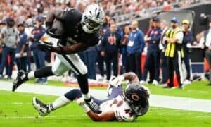 DraftKings Showdown MNF DFS Plays: Week 11 Ashton Jeanty Week 11 MNF DFS DraftKings